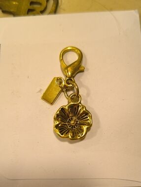 Goldtone Mini Bag Charm